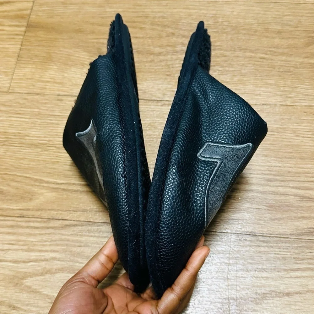 TRUE RELIGION Men’s Black Slippers